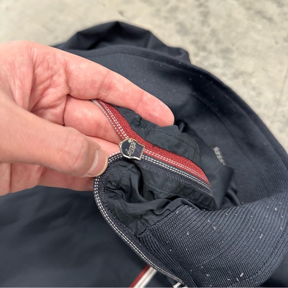 Gucci Logo Blue Windbreaker Jacket XL Mens - Picture 6 of 11